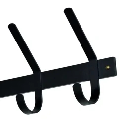 Wohnen Bürogarderoben*5 Haken Wand-Garderobe aus Stahl - Soera