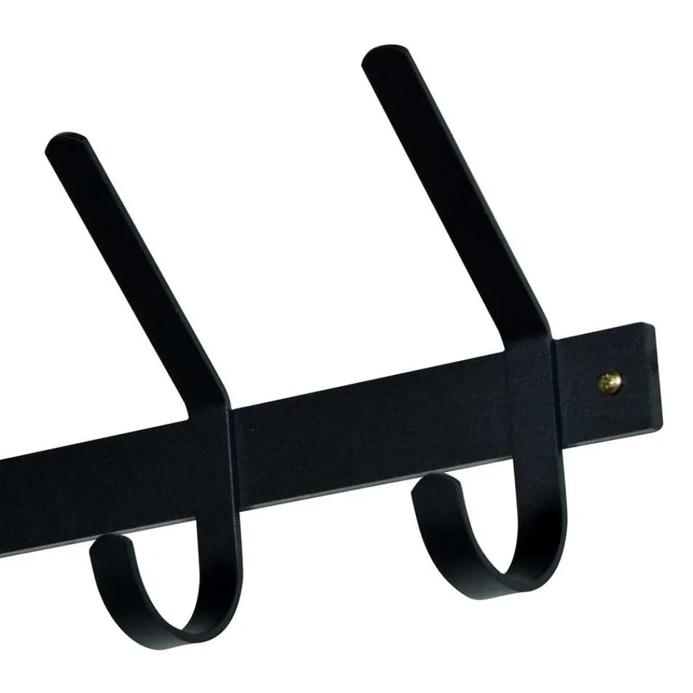 Wohnen Bürogarderoben*5 Haken Wand-Garderobe aus Stahl - Soera