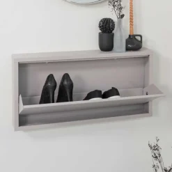 Wohnen 1 Klappen Schuhschrank für die Wand - Garzone