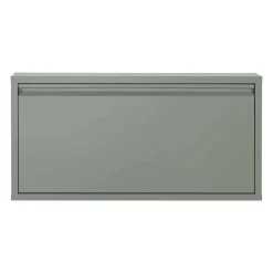 Wohnen 1 Klappen Schuhschrank in Graugrün - Brisco