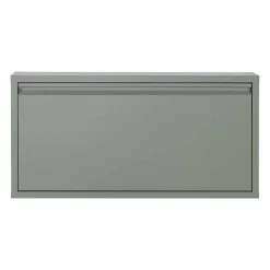 Wohnen 1 Klappen Schuhschrank in Graugrün - Brisco