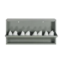 Wohnen 1 Klappen Schuhschrank in Graugrün - Brisco