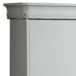 Wohnen 4 Klappen Schuhschrank in Weiß - Zarinas