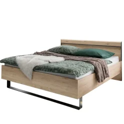 Wohnen Graue Möbel|Betten*4 Längen Doppelbett mit Beleuchtung LED - Licruva II