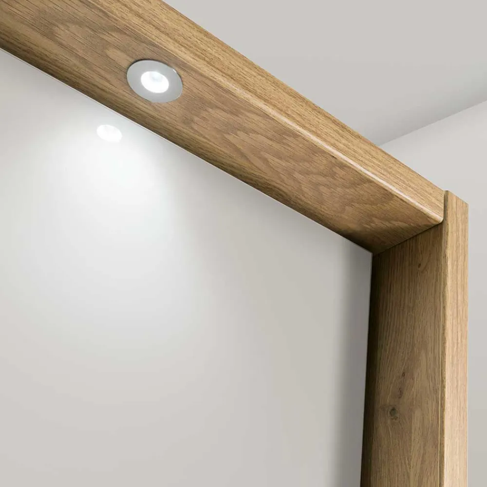 Wohnen Glasmöbel|Naturholzmöbel*2 Meter Kleiderschrank mit vier Türen - Emdsiva II