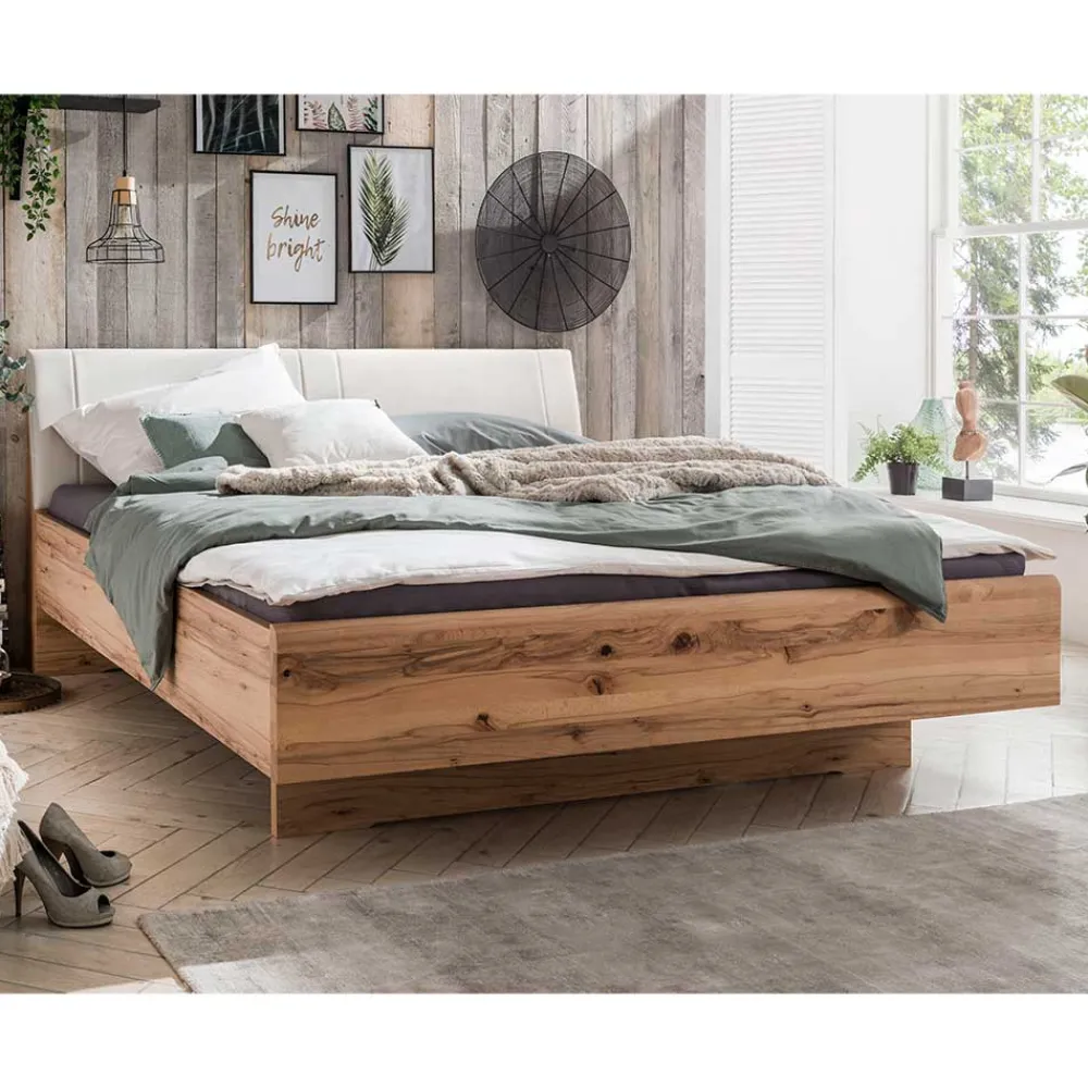 Wohnen Betten|Betten*2 Personen Bettgestell aus Kernbuche massiv - Krofun