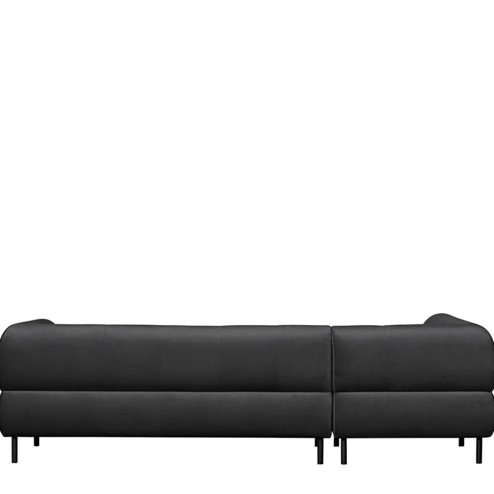 Wohnen Sofas|Sofa*4 Personen Polsterecke in Graubraun Samtbezug - Marian