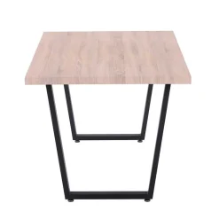 Wohnen 4 Personen Tischgruppe mit Armlehnern - Pelicano (fünfteilig)