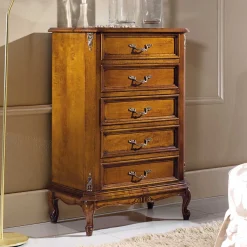 Wohnen 5 Schubladen Hochkommode im Italienischen Stil - Carlenna