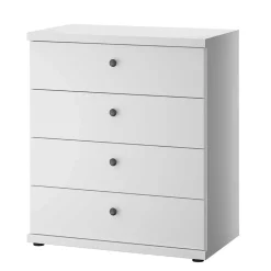 Wohnen Flurkommoden*4 Schubladen Kommode mit Metallgriffen - Flinn