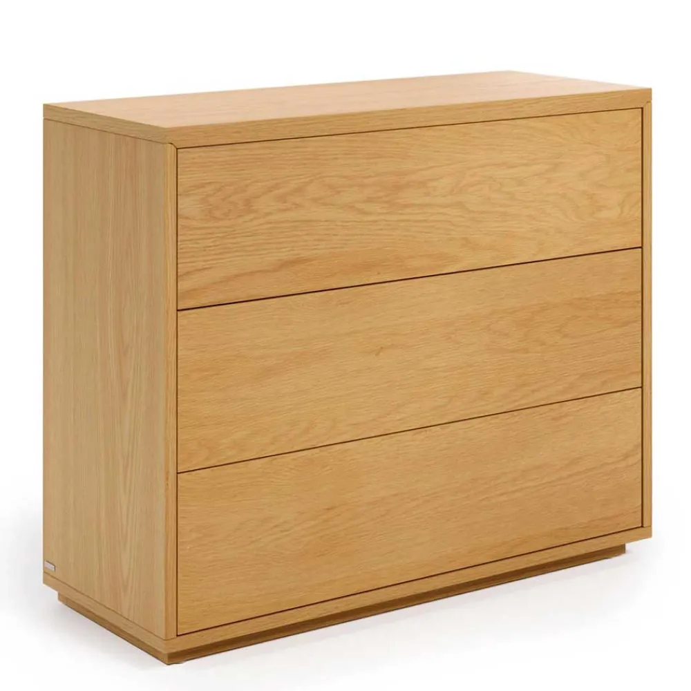 Wohnen Flurkommoden|Küchenschränke*3 Schubladen Kommode mit Sockelgestell - Elastian