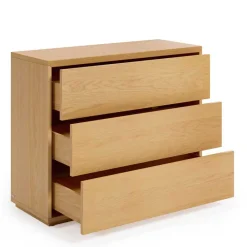 Wohnen Flurkommoden|Küchenschränke*3 Schubladen Kommode mit Sockelgestell - Elastian