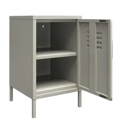 Wohnen Kommoden|Nachttische*Abschließbare Türen-Kommode im Spind Look - Melanje