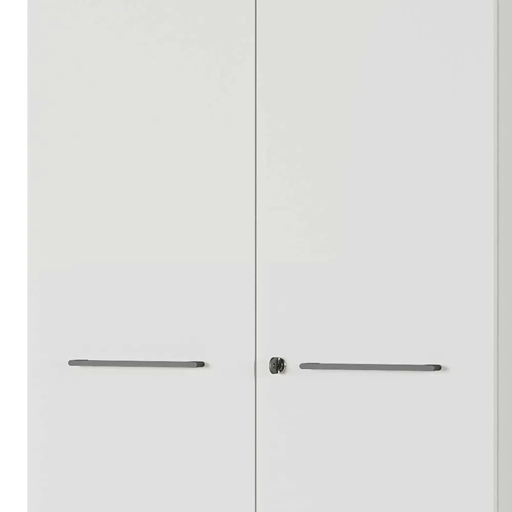 Wohnen Abschließbarer Akten Büroschrank in Lichtgrau - Ofledio