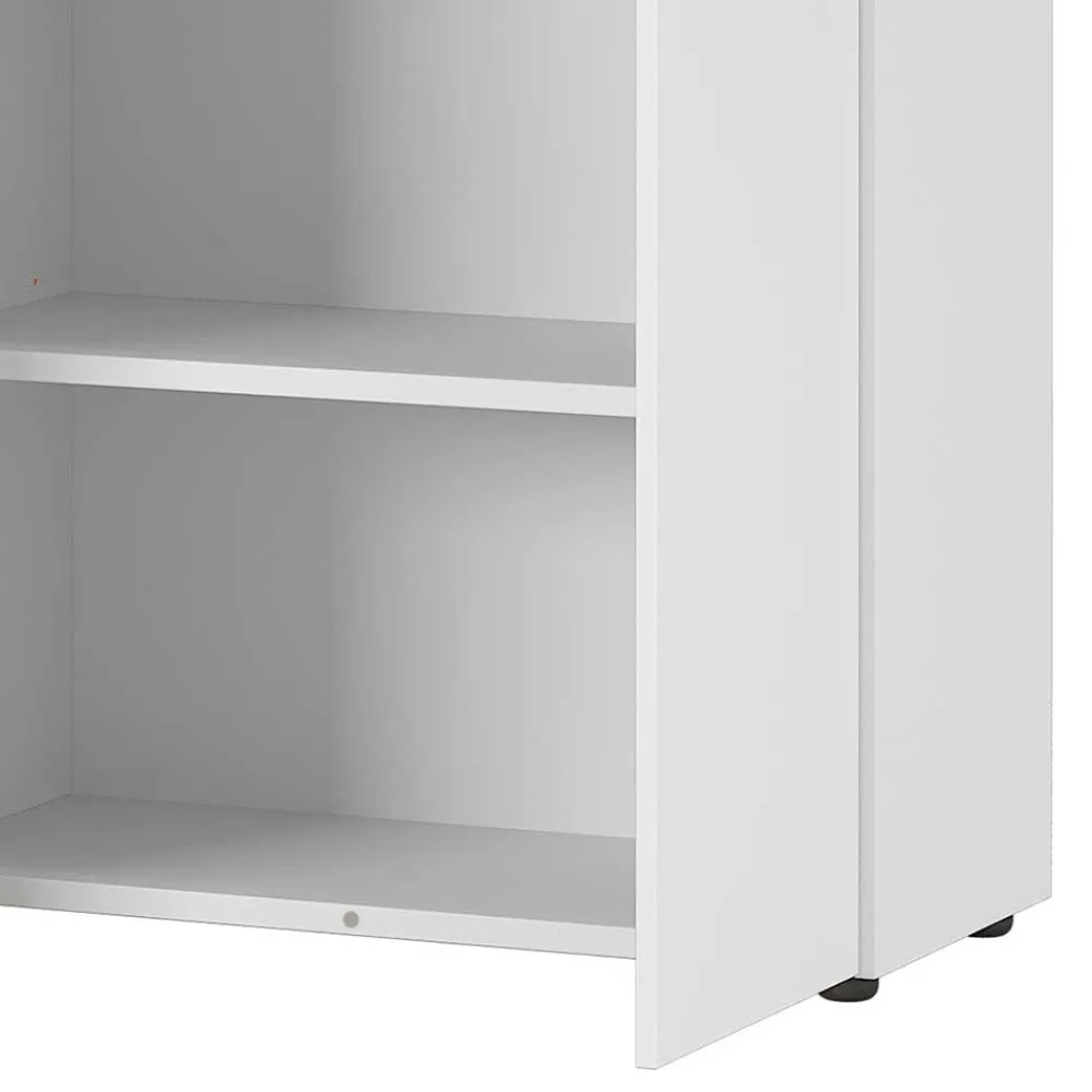 Wohnen Abschließbarer Akten Büroschrank in Lichtgrau - Ofledio