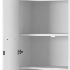 Wohnen Abschließbarer Akten Büroschrank in Lichtgrau - Ofledio