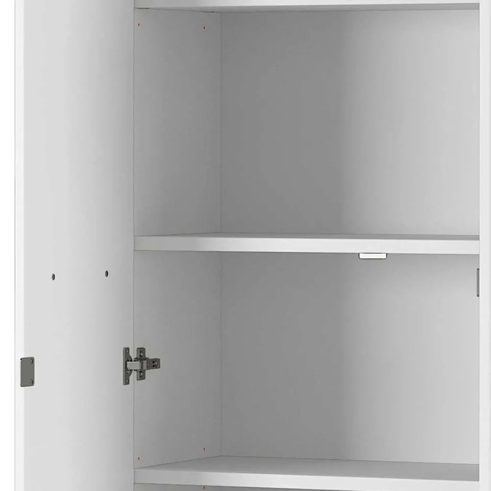 Wohnen Abschließbarer Akten Büroschrank in Lichtgrau - Ofledio