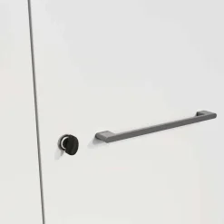 Wohnen Abschließbarer Akten Büroschrank in Lichtgrau - Ofledio