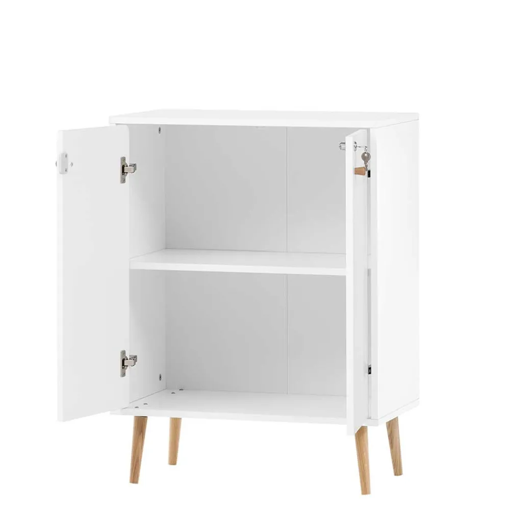 Wohnen Skandinavische Möbel|Büroschränke*Abschließbarer Aktenschrank im Skandi Design - Niuna