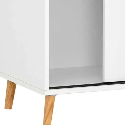 Wohnen Büroschränke*Abschließbarer Officeschrank mit Schiebetüren - Obtin