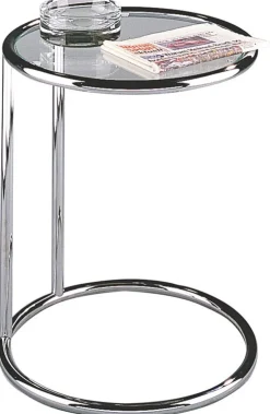 Wohnen Abstelltisch Buffy in Silber