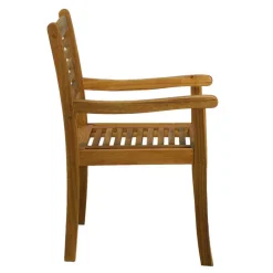 Wohnen Balkonmöbel|Terrassenmöbel*Akazie Gartengruppe mit Tisch oval - Egina (vierteilig)