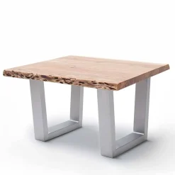 Wohnen Akazie Sofatisch mit gewachsener Kante - Thoros