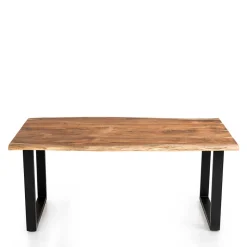 Wohnen Akazien Esstisch mit Baumkanten - Rai