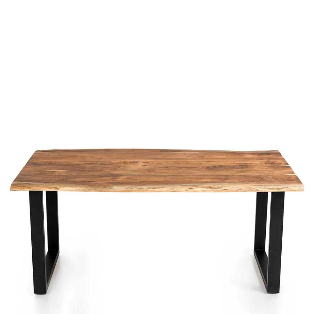 Wohnen Akazien Esstisch mit Baumkanten - Rai