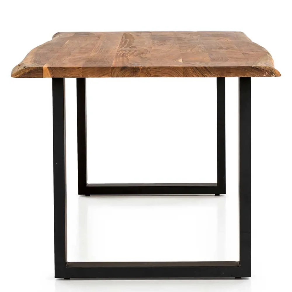 Wohnen Akazien Esstisch mit Baumkanten - Rai