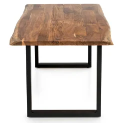 Wohnen Akazien Esstisch mit Baumkanten - Rai