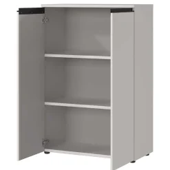 Wohnen Aktenordner Büroschrank 120 cm hoch - Great