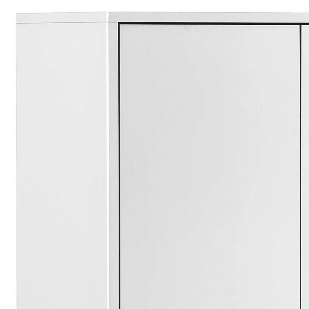 Wohnen Weiße Möbel|Büroschränke*Aktenordner-Schrank in modernem Design - Mercy