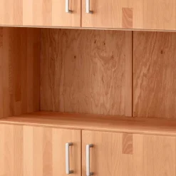 Wohnen Büroschränke*Aktenordnerschrank mit Fach und vier Türen - Bash