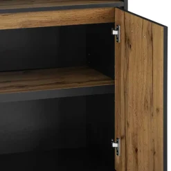 Wohnen Wohnzimmer-Regale|Büroregale*Aktenregal in Wildeiche Optik - Gunnar