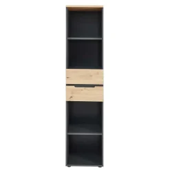 Wohnen Esszimmerregale|Regale*Aktenregal mit vier Fächern & zwei Schubladen - Kuetra