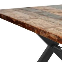 Wohnen Küchentische|Shabby Chic Möbel*Altholz Esstisch im Shabby Style - Nada