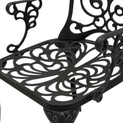 Wohnen Vintage Möbel|Metall-Gartenmöbel*Aluguss Armlehnenstuhl für den Garten - Graziello