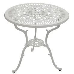 Wohnen Vintage Möbel|Metall-Gartenmöbel*Aluguss Tisch im Vintage Design - Canpur