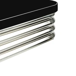 Wohnen Küchen-Essgruppen|Esszimmer Komplett*American Diner Bartisch Set Barataria mit 4 Stühlen (fünfteilig)