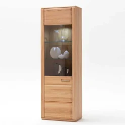 Wohnen Anbauwand Athias aus Kernbuche (vierteilig)