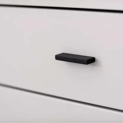 Wohnen Anbauwand in Weiß mit Wildeiche - Varzino (dreiteilig)