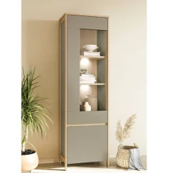 Wohnen Wohnwände|Wohnwand*Anbauwand Kombination im Scandi Chic - Promo (vierteilig)