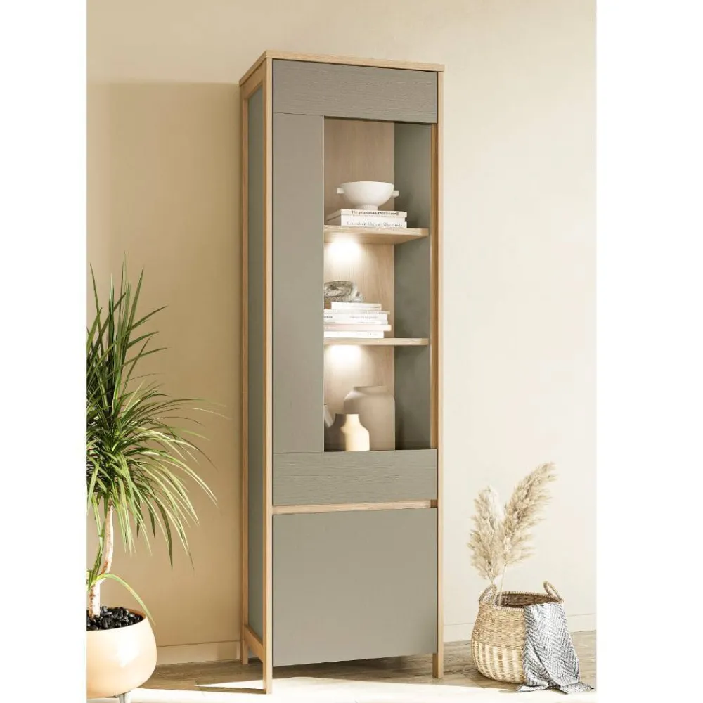 Wohnen Wohnwände|Wohnwand*Anbauwand Kombination im Scandi Chic - Promo (vierteilig)