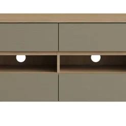 Wohnen Wohnwände|Wohnwand*Anbauwand Kombination im Scandi Chic - Promo (vierteilig)