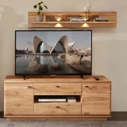 Wohnen Anbauwand Möbel Kombination modern - Cassna (dreiteilig)