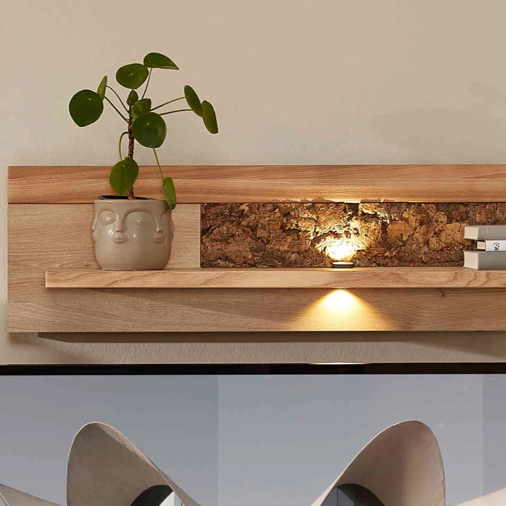 Wohnen Anbauwand Möbel Kombination modern - Cassna (dreiteilig)