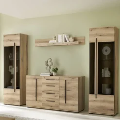 Wohnen Anbauwand Möbel Set - Brocus (vierteilig)