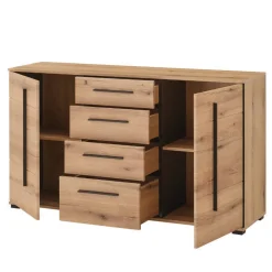 Wohnen Anbauwand Möbel Set - Brocus (vierteilig)