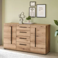 Wohnen Anbauwand Möbel Set - Brocus (vierteilig)